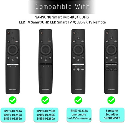 Samsung BN59 Series Smart TV Remote Case - Silicone Holder with Thickened Layer, Shockproof, Blue