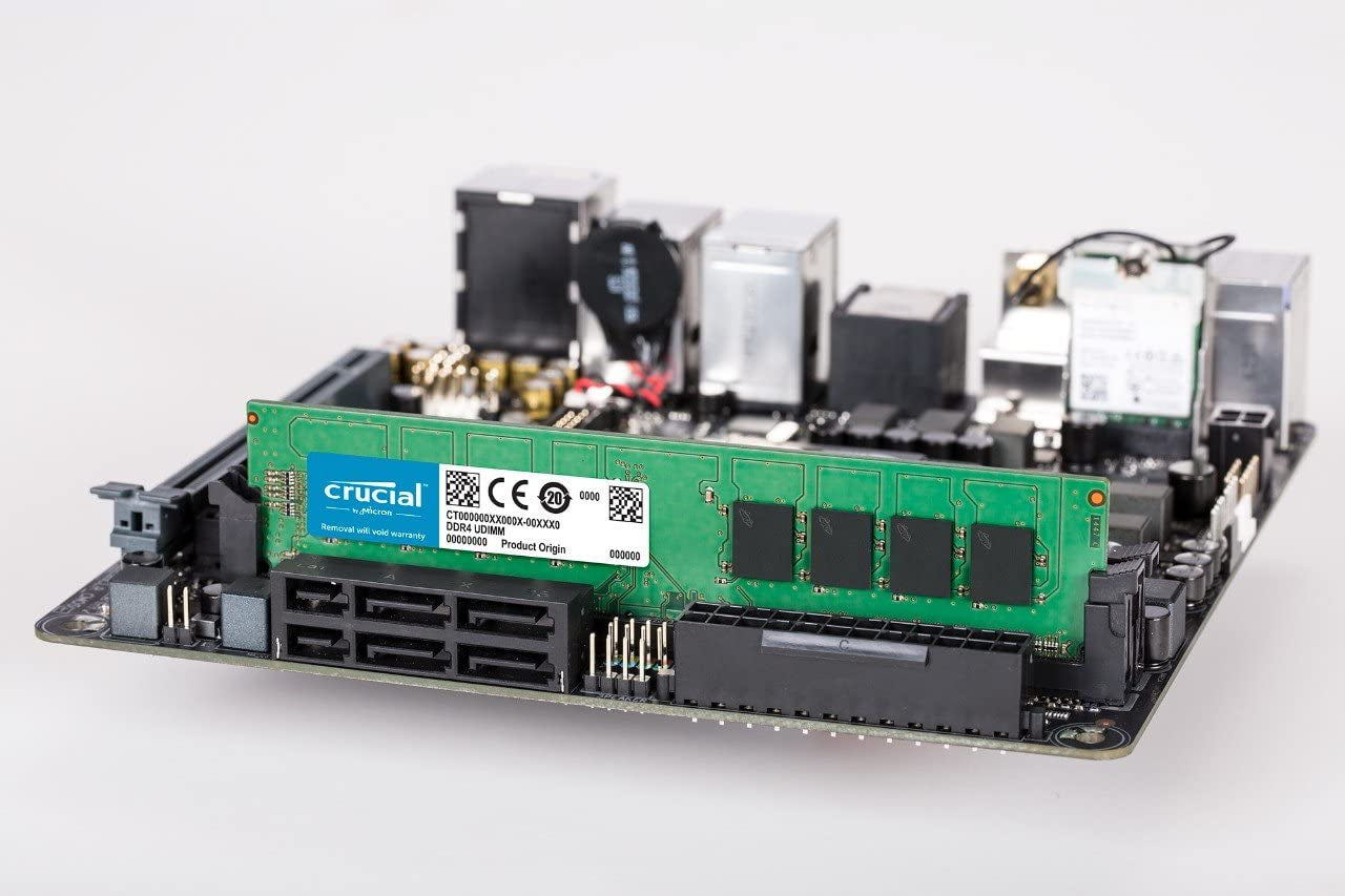 Crucial 32GB DDR4 Desktop Memory Kit (16GB x 2) 3200MHz CL22 (Supports 2933MHz and 2666MHz) CT2K16G4DFD832A