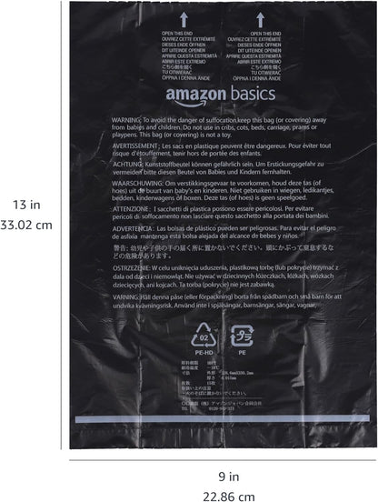 Dog Waste Disposal Bags with Dispenser and Leash Clip, Unscented, 300 Count (20 Packs of 15 Bags)