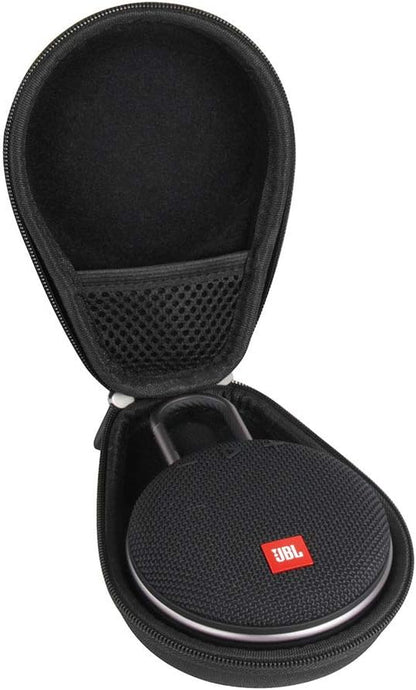Travel Case for JBL Clip 3 Portable Waterproof Bluetooth Speaker (Black)