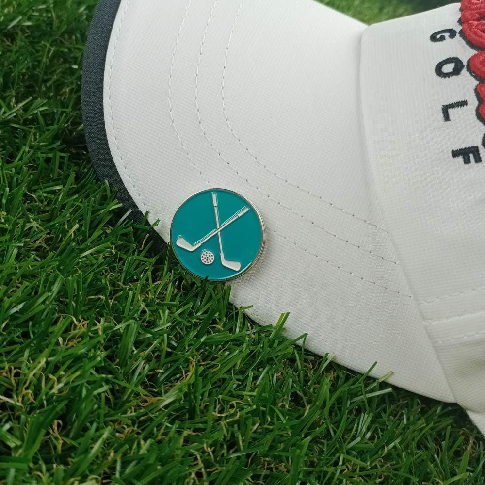 Premium Golf Ball Marker and Hat Clip Value Set for Men and Women Golfers – Easily Removable and Attachable, Ideal Gift Option
