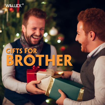 Magnetic Pickup Tool with LED - Ideal Gift for the Best Brother Ever, Perfect for Birthdays, Christmas, and Father's Day from Sister