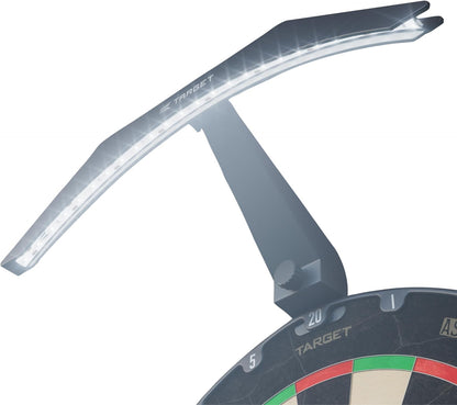 LED Dartboard Lighting System with 3M Cable | Universal Fit | Easy Assembly | Professional Darts Accessories