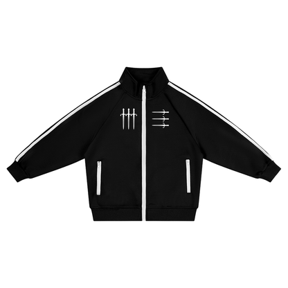 {KIDS} Contrast Tape Coach Jacket