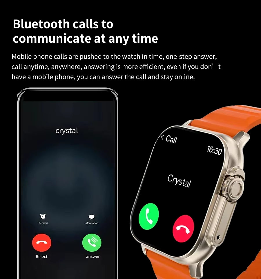 Revolutionary X10 Ultra Smartwatch: Stay Connected, Track Your Health, and Elevate Your Fitness Journey!