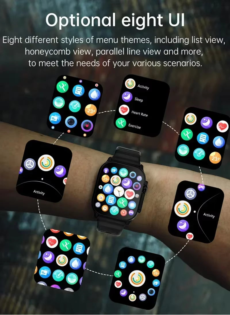Revolutionary X10 Ultra Smartwatch: Stay Connected, Track Your Health, and Elevate Your Fitness Journey!