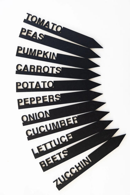 Garden Stakes for Vegetables | Ideal Gifts for Gardeners | Decorative Garden Markers | Thoughtful Mother's Day Gift