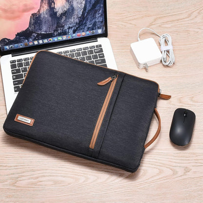 14-Inch Water-Resistant Laptop Sleeve with Handle for Compatibility with Most 14-Inch Computers Including Surface Book, Lenovo Flex 4, Yoga 530, Thinkpad L480, E485, HP Pavilion X360, and Dell Latitude 5490/7490 (2018)