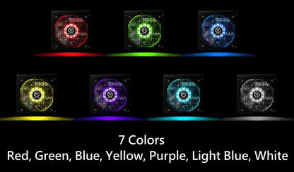 Smart BX1 RGB 550W 80+ Bronze Non-Modular Power Supply - SLI/Crossfire-Compatible, Haswell Ready, ATX12V V2.31 / EPS 12V, 5-Year Warranty