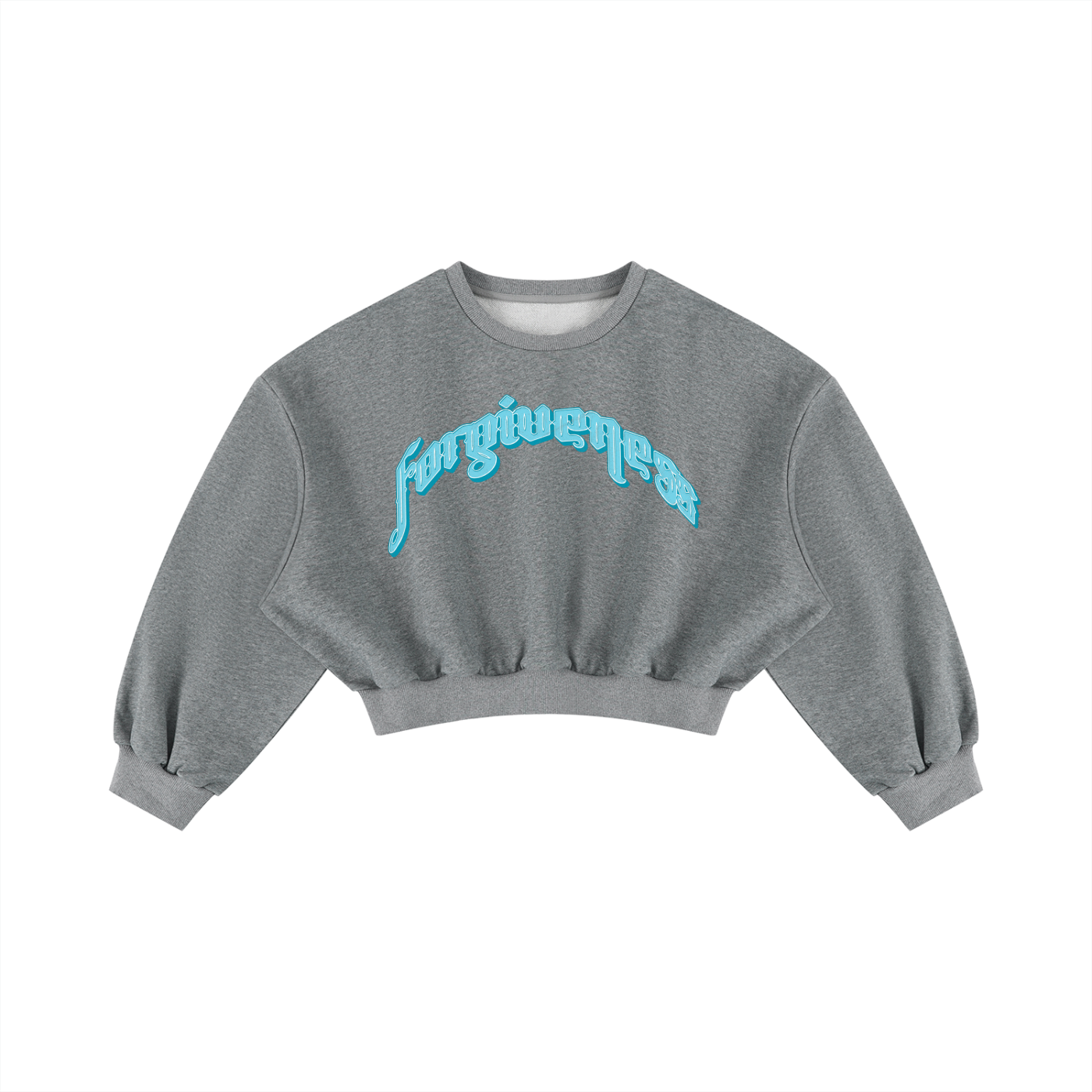 Women's Boxy Cropped Crewneck Sweatshirt