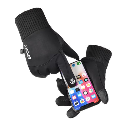Men's Winter Waterproof Touchscreen Gloves for Sports, Fishing, Driving, Motorcycling, Skiing, and Cycling - Windproof, Non-Slip, Warm Women's Options Available