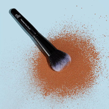 Professional Contouring Brush - Vegan Synthetic Makeup Brush for Powder, Blush, and Bronzer Application, Cruelty-Free