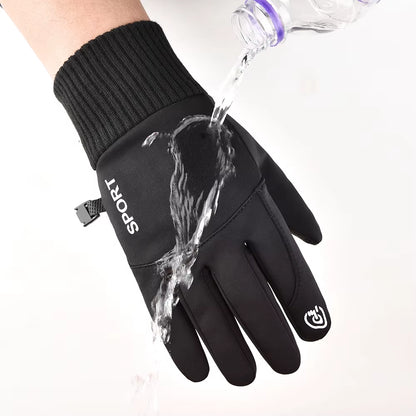 Men's Winter Waterproof Touchscreen Gloves for Sports, Fishing, Driving, Motorcycling, Skiing, and Cycling - Windproof, Non-Slip, Warm Women's Options Available