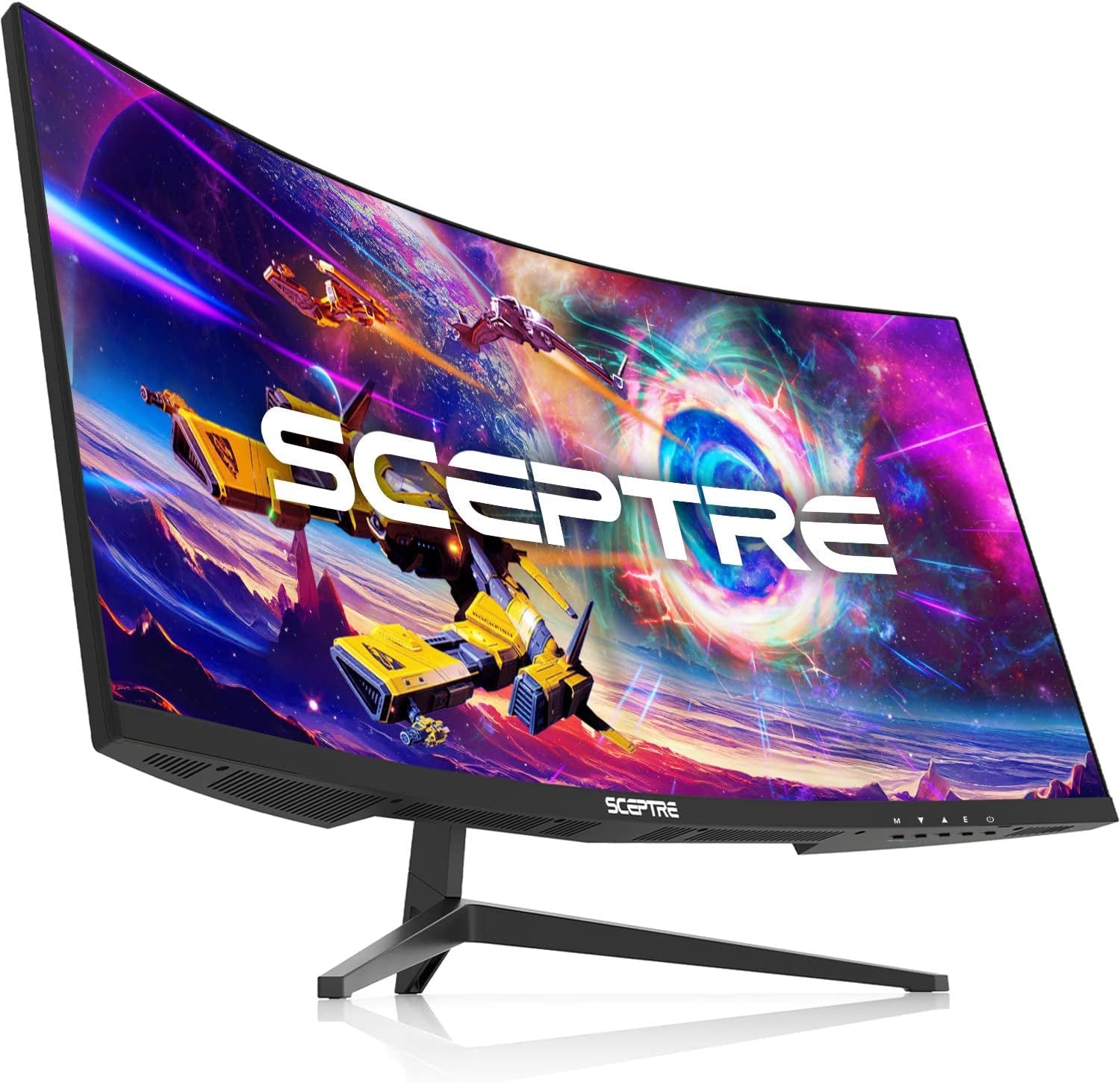 30-Inch Curved Ultra Wide Gaming Monitor, 21:9 Aspect Ratio, 2560x1080 Resolution, Up to 200Hz Refresh Rate, HDMI and DisplayPort, Built-In Speakers, Metal Black (C305B-200UN1)