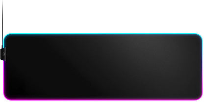SteelSeries QcK XL RGB Prism Gaming Mouse Pad - Extra-Large Cloth Design for Desk Coverage
