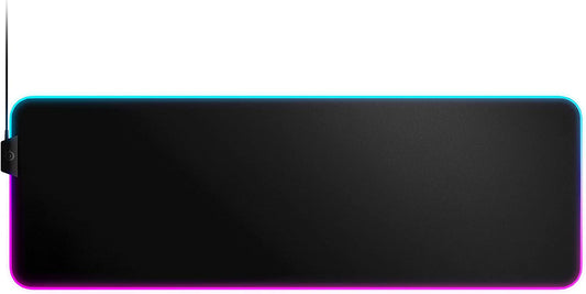 SteelSeries QcK XL RGB Prism Gaming Mouse Pad - Extra-Large Cloth Design for Desk Coverage