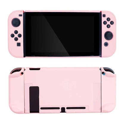 Slim Protective Case for Nintendo Switch and Joy-Con - Shock-Absorbent and Scratch-Resistant (Sakura Pink)