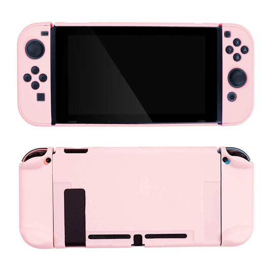 Slim Protective Case for Nintendo Switch and Joy-Con - Shock-Absorbent and Scratch-Resistant (Sakura Pink)