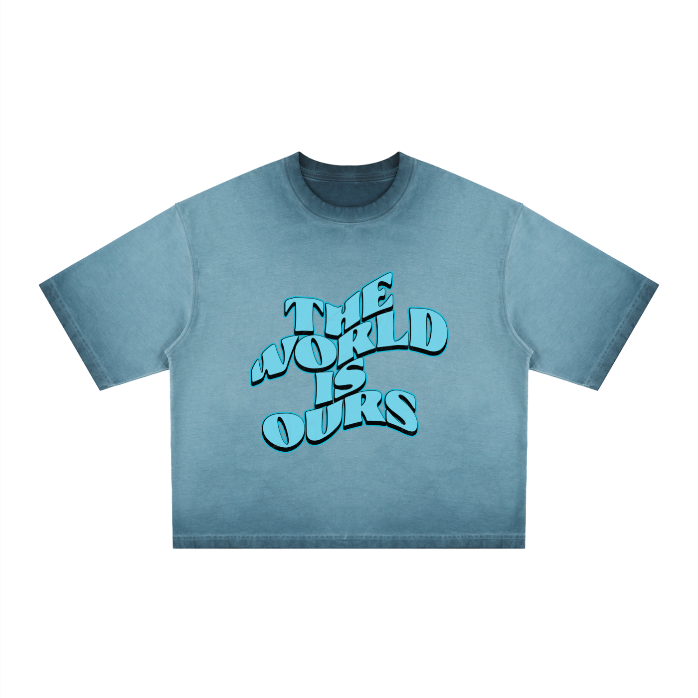 Unisex Reverse Dyed Boxy T-Shirt