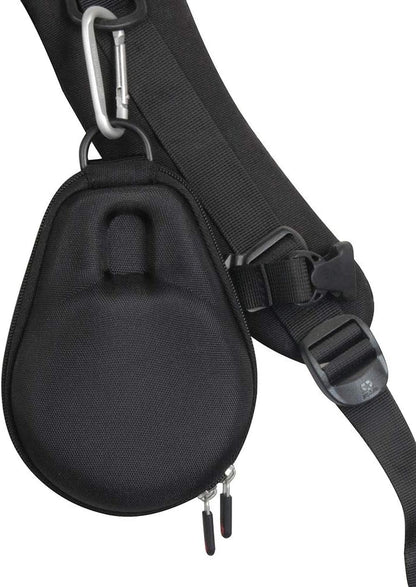 Travel Case for JBL Clip 3 Portable Waterproof Bluetooth Speaker (Black)