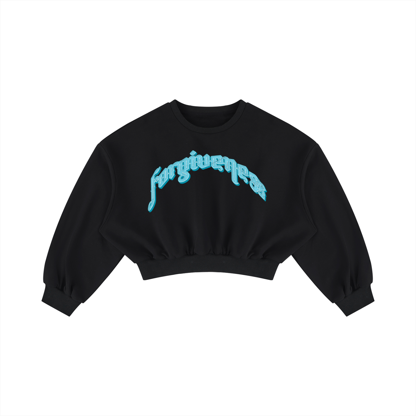 Women's Boxy Cropped Crewneck Sweatshirt