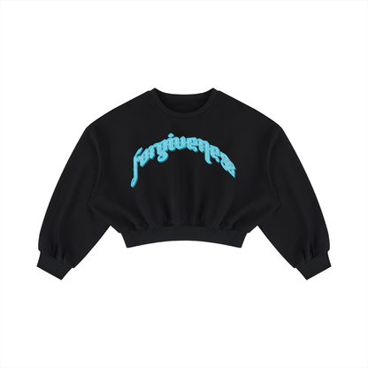 Women's Boxy Cropped Crewneck Sweatshirt