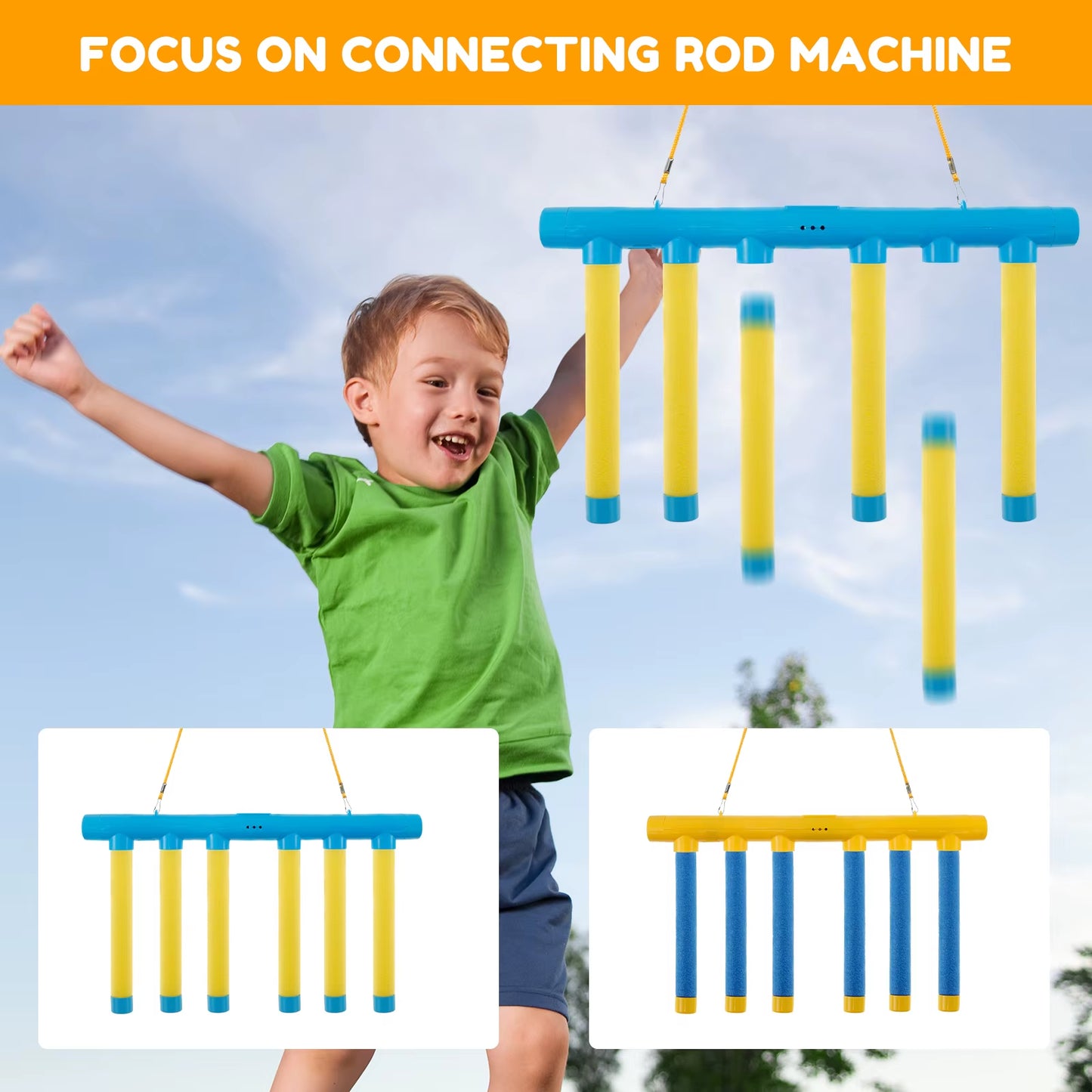Challenge Falling Sticks Educational Game for Children - Hand-Eye Coordination and Parent-Child Interactive Sports Toy