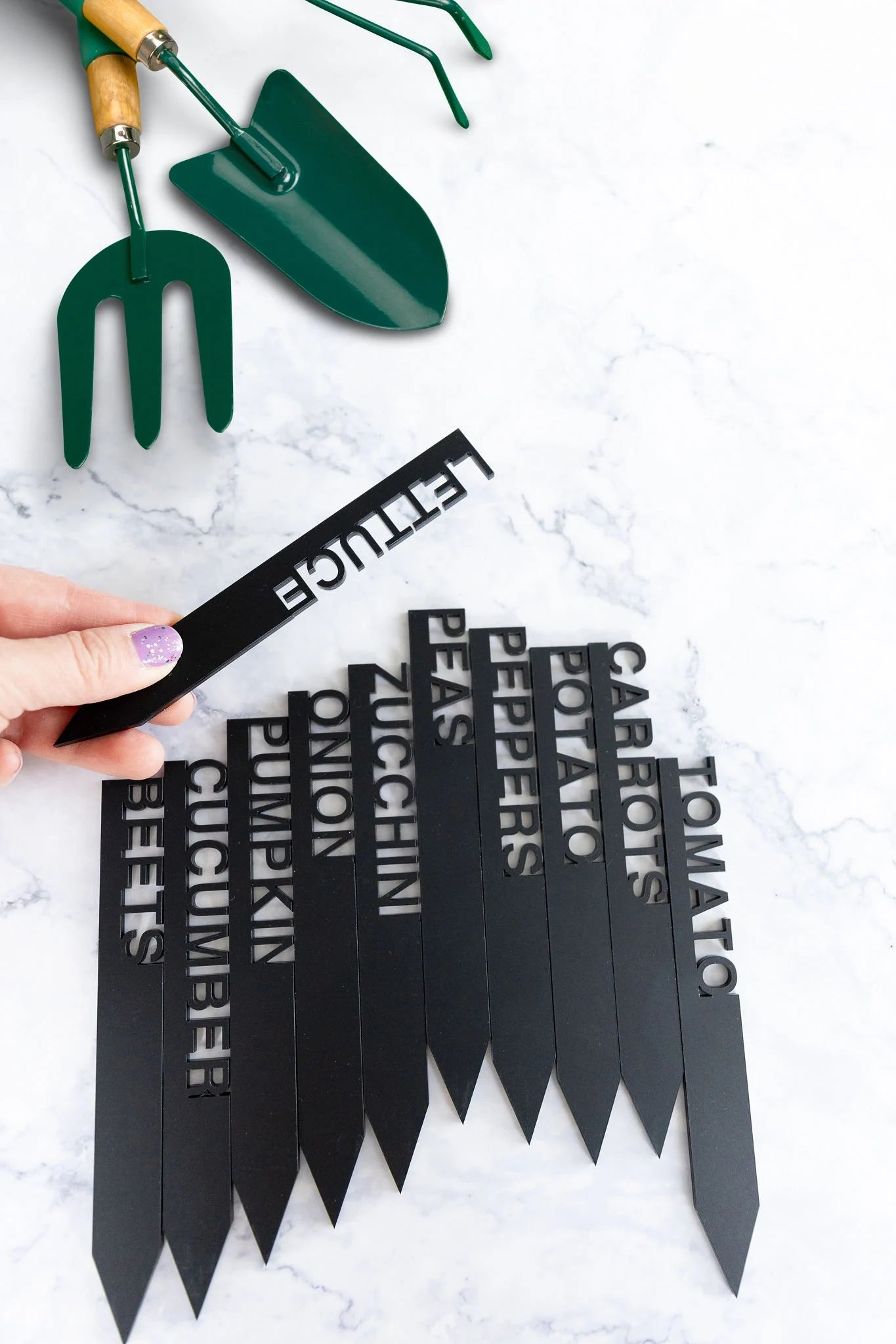 Garden Stakes for Vegetables | Ideal Gifts for Gardeners | Decorative Garden Markers | Thoughtful Mother's Day Gift