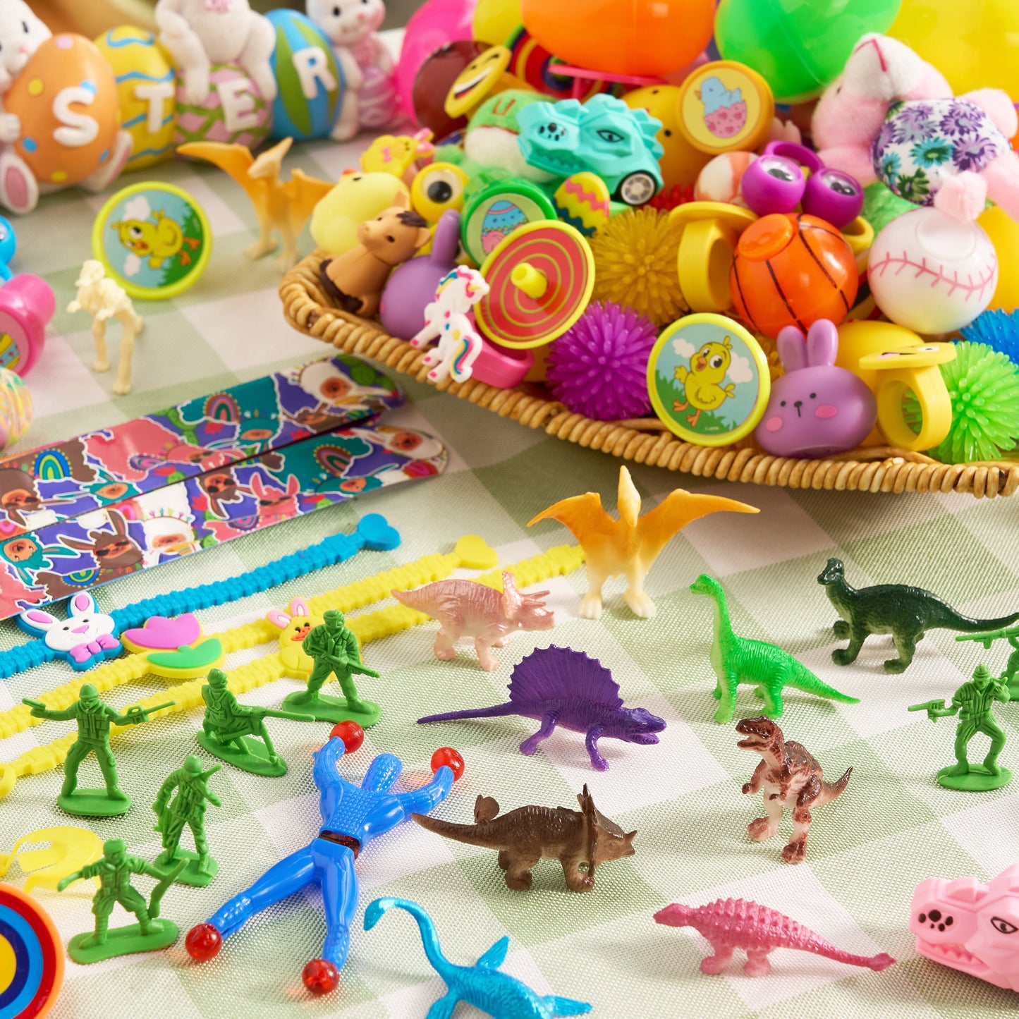 200 Colorful Prefilled Easter Eggs with Exciting Toys Inside - Perfect for Kids' Easter Baskets and Classroom Exchanges!