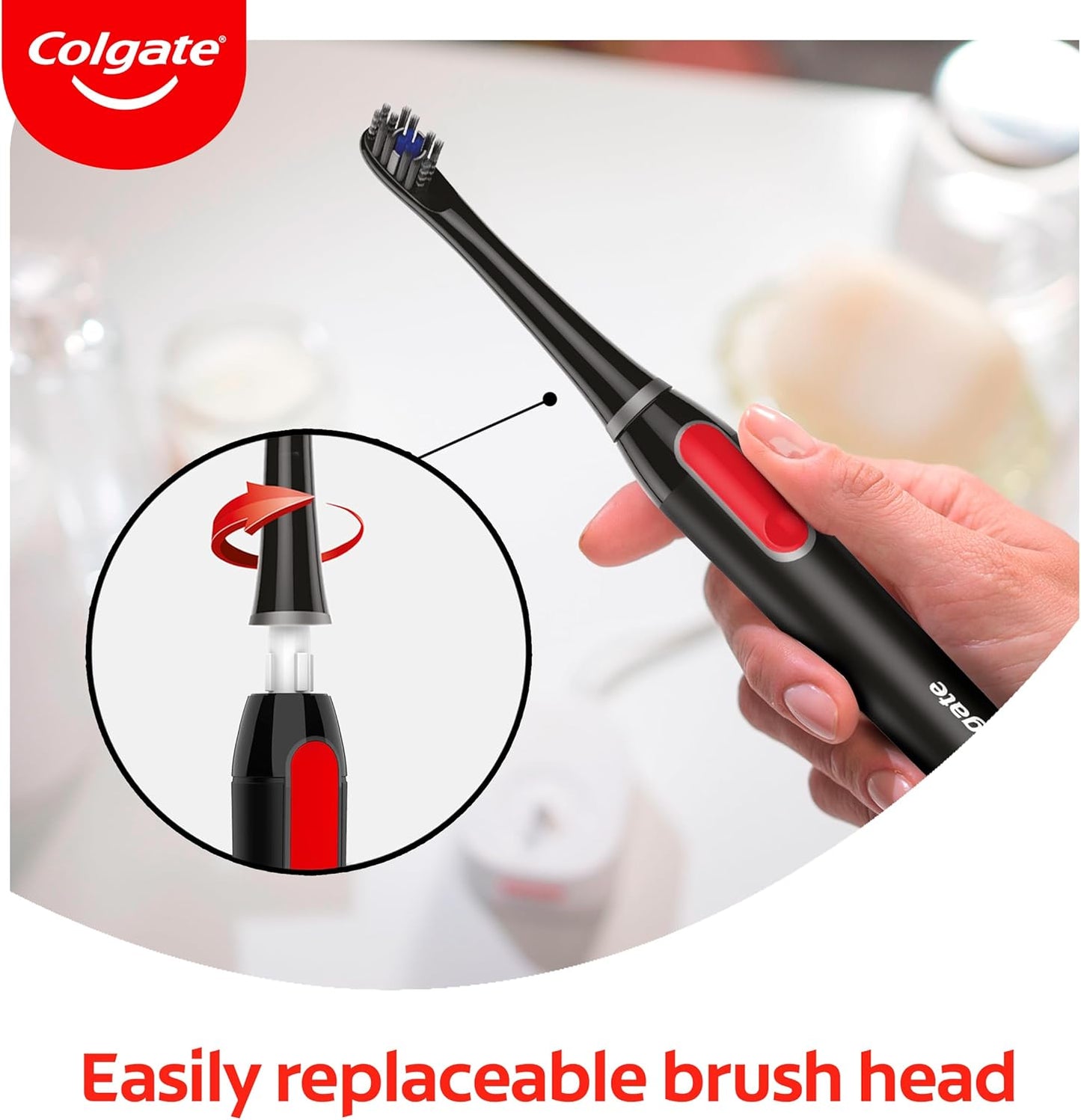 360 Deep Clean Proclinical Toothbrush Head Refills, Soft Bristles for Effective Plaque Removal, Set of 4