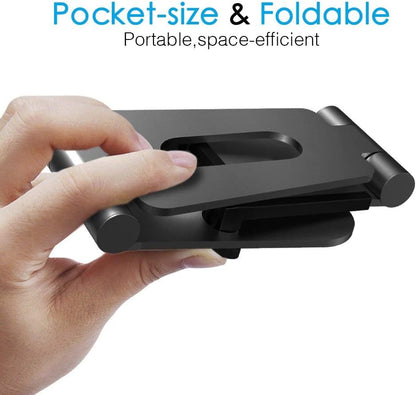 Adjustable Foldable Phone and Tablet Stand, Playstand for Nintendo Switch, Compatible with iPad Mini, iPad Pro 9.7'', iPad Air, and Various Phone Models (4-10 inches)