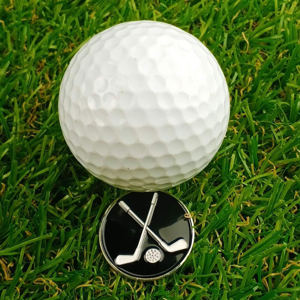 Premium Golf Ball Marker and Hat Clip Value Set for Men and Women Golfers – Easily Removable and Attachable, Ideal Gift Option