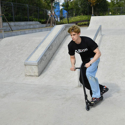 Pro Scooters Freestyle Trick Scooter - 110mm Aluminum Core Wheels & ABEC-9 Bearings for Beginners, Suitable for Ages 8 and Up, Ideal for Boys, Girls, Teens, and Adults