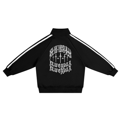 {KIDS} Contrast Tape Coach Jacket