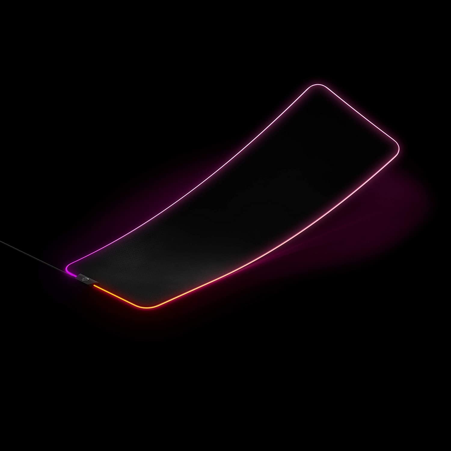 SteelSeries QcK XL RGB Prism Gaming Mouse Pad - Extra-Large Cloth Design for Desk Coverage