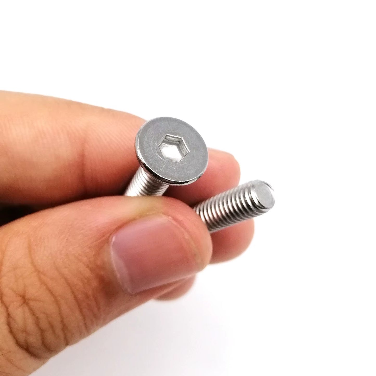 304 A2-70 Stainless Steel Ultra-Thin Hexagon Socket Allen Head Screws Available in Sizes M1.6 to M8