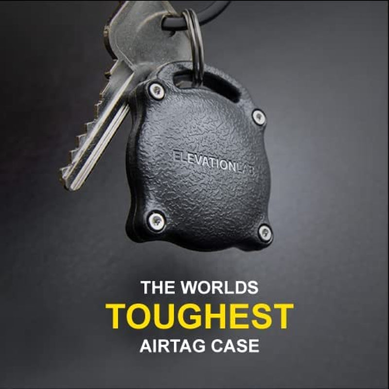 Tagvault™ Original Waterproof Airtag Keychain Case - Indestructible (2-Pack)