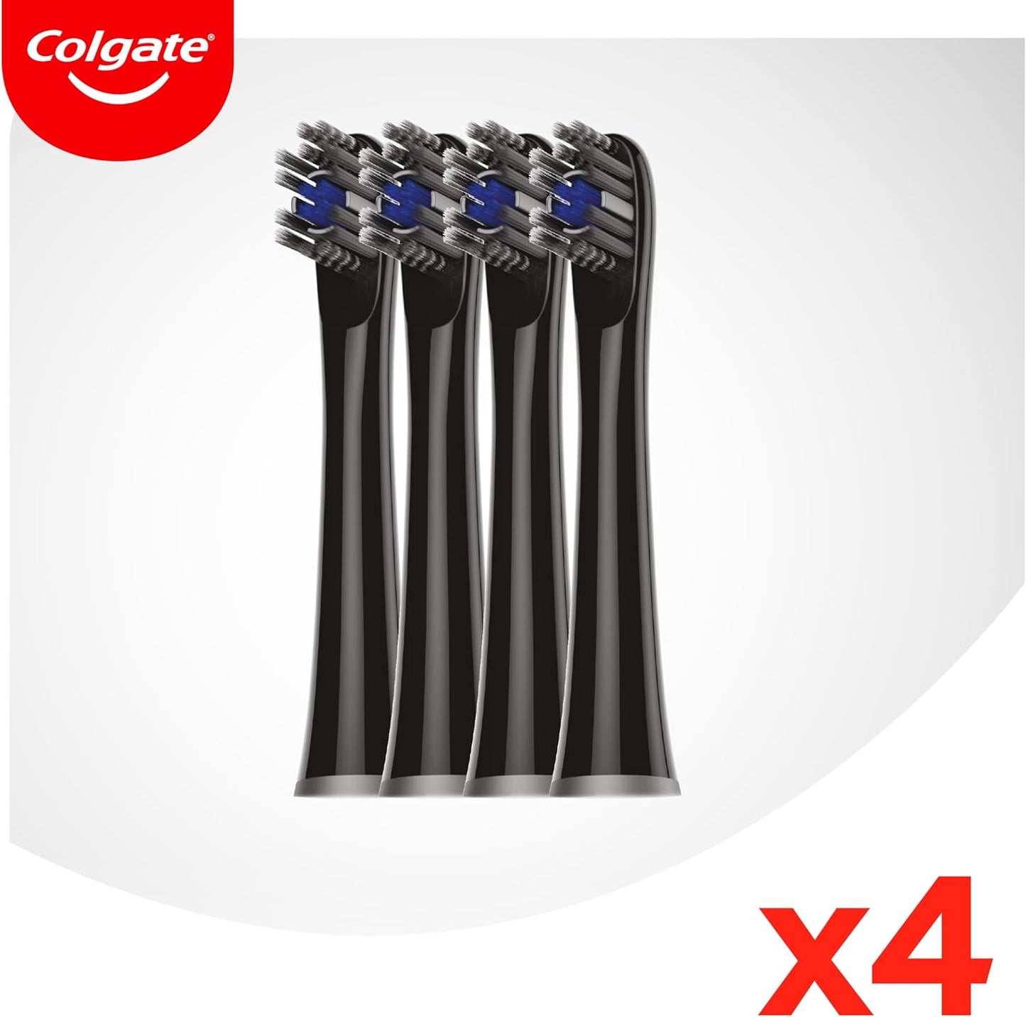 360 Deep Clean Proclinical Toothbrush Head Refills, Soft Bristles for Effective Plaque Removal, Set of 4
