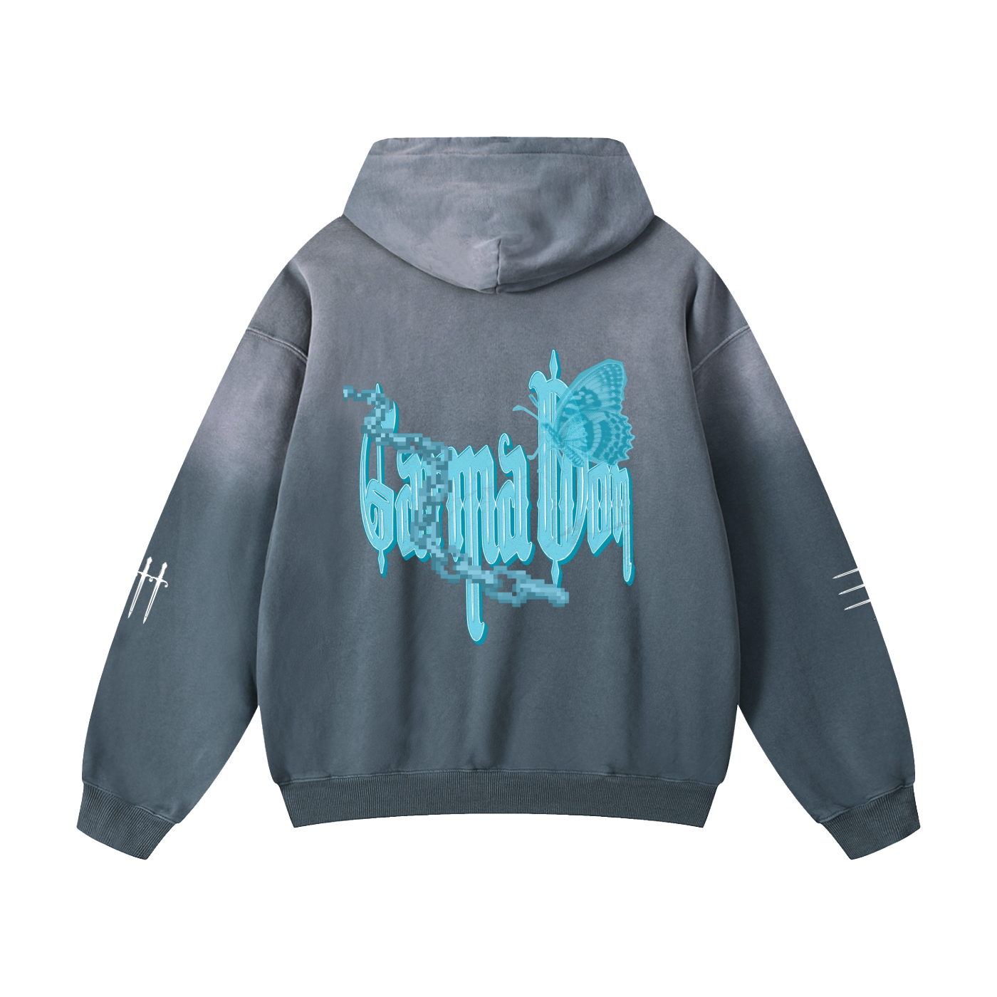 Heavyweight Sunfade Oversized Hoodie