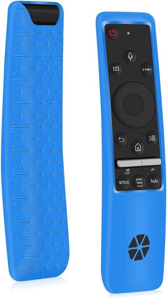 Samsung BN59 Series Smart TV Remote Case - Silicone Holder with Thickened Layer, Shockproof, Blue