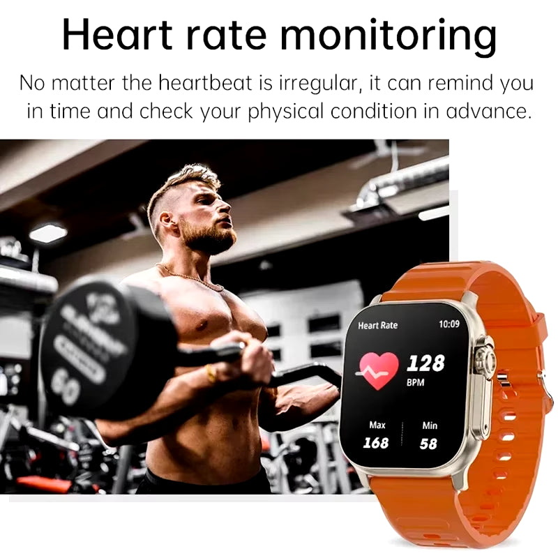 Revolutionary X10 Ultra Smartwatch: Stay Connected, Track Your Health, and Elevate Your Fitness Journey!