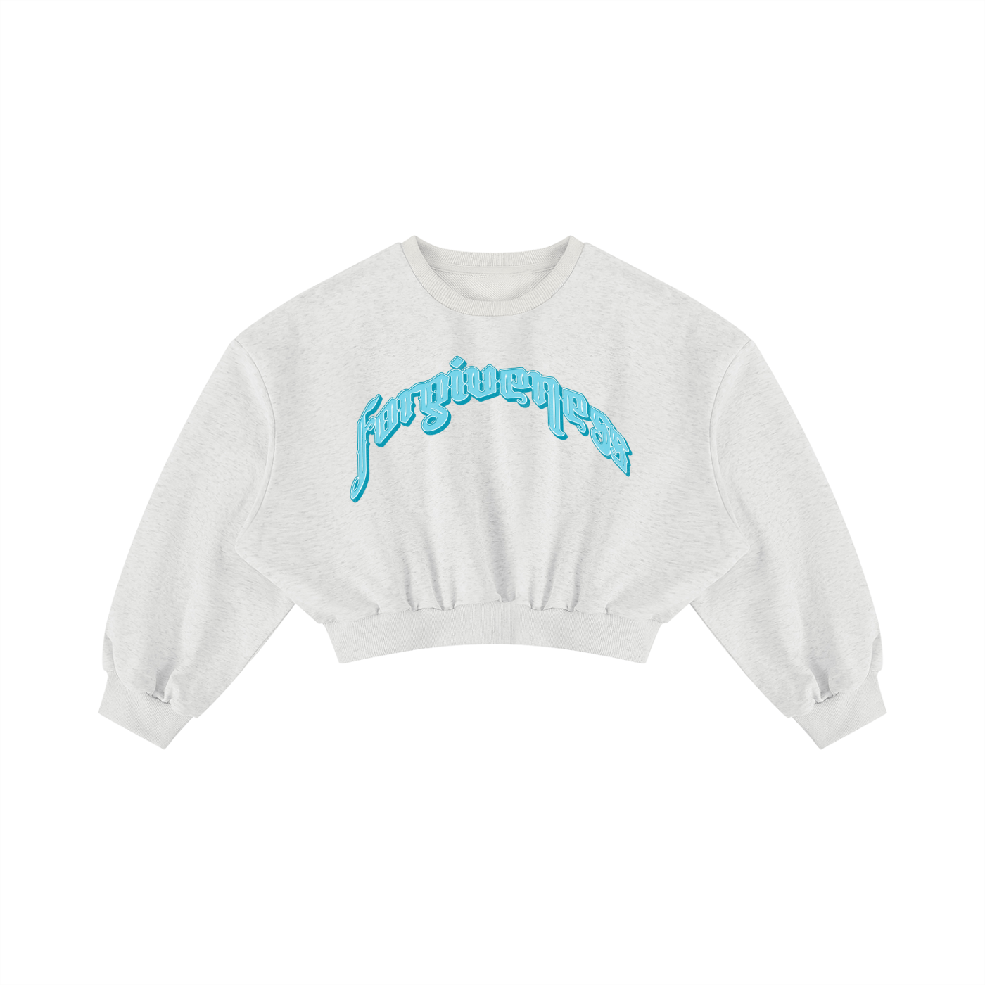 Women's Boxy Cropped Crewneck Sweatshirt