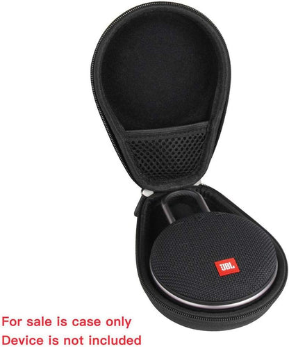 Travel Case for JBL Clip 3 Portable Waterproof Bluetooth Speaker (Black)