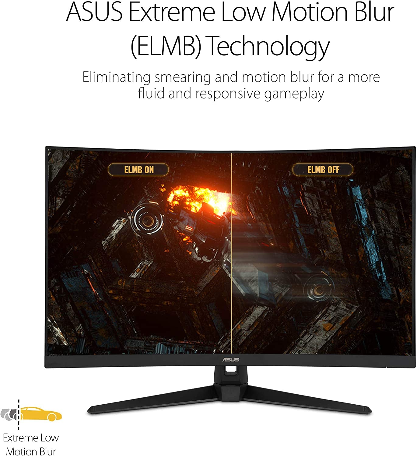 TUF Gaming VG328H1B 32-Inch Curved Monitor, 1080P Full HD, 165Hz (144Hz Compatible), Extreme Low Motion Blur, Adaptive-Sync, FreeSync Premium, 1ms Response Time, Eye Care Technology, HDMI and D-Sub Inputs