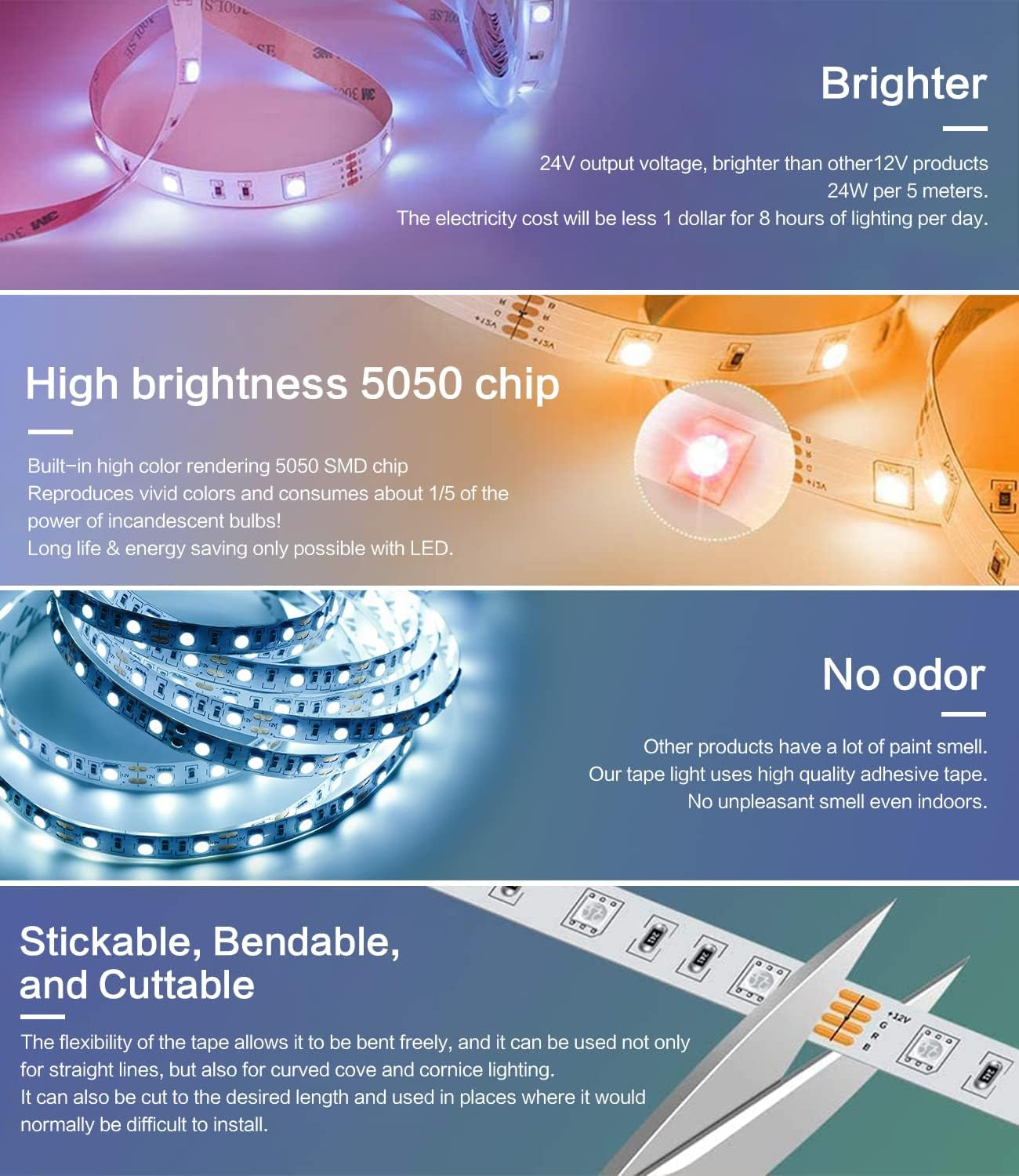50W Solar-Powered Parking Lot Lights, 24000LM Dusk to Dawn Street Lighting, IP67 Waterproof Wide Angle Lamp with Motion Sensor for Yards and Roadways