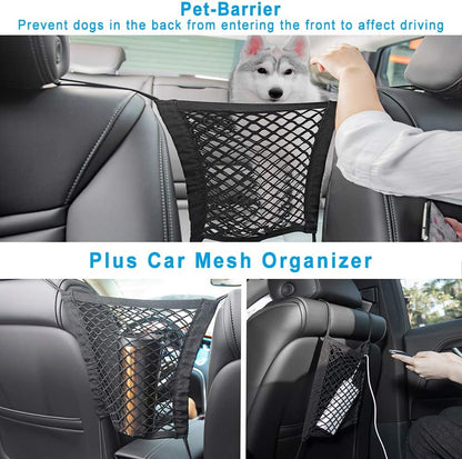 Dog Car Seat Cover - Waterproof, Nonslip Back Seat Protector for Children, Universal Fit for Cars, Trucks, and SUVs (Beige)