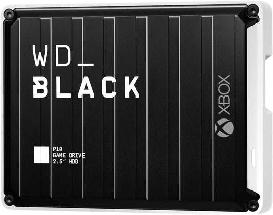 4TB Portable External Hard Drive for Xbox P10 Game Drive - Includes 1-Month Xbox Game Pass - Model BA5G0040BBK-WESN