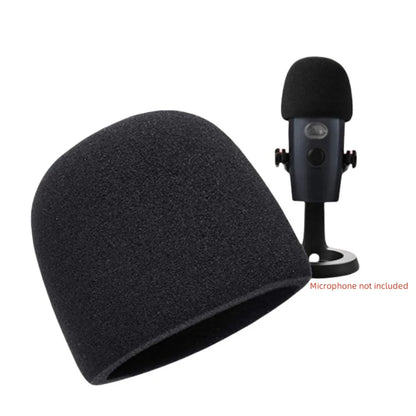 Professional Foam Windscreen Cover for Blue Yeti Condenser Microphone - Pop Filter and Windshield Accessory