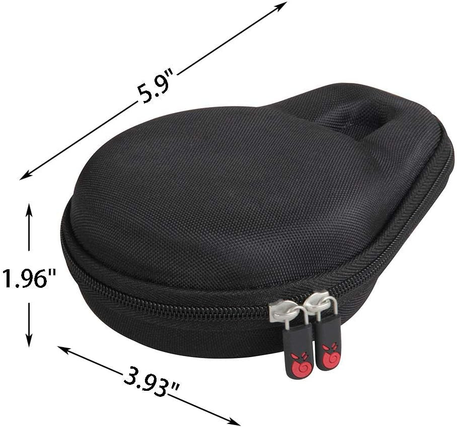 Travel Case for JBL Clip 3 Portable Waterproof Bluetooth Speaker (Black)