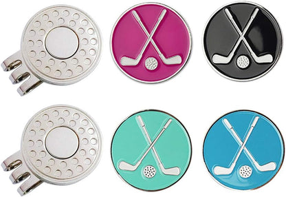 Premium Golf Ball Marker and Hat Clip Value Set for Men and Women Golfers – Easily Removable and Attachable, Ideal Gift Option